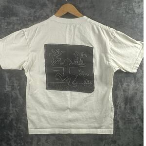 UNIQLO Keith Haring UT Short-Sleeve Graphic T-Shirt Unisex XS White